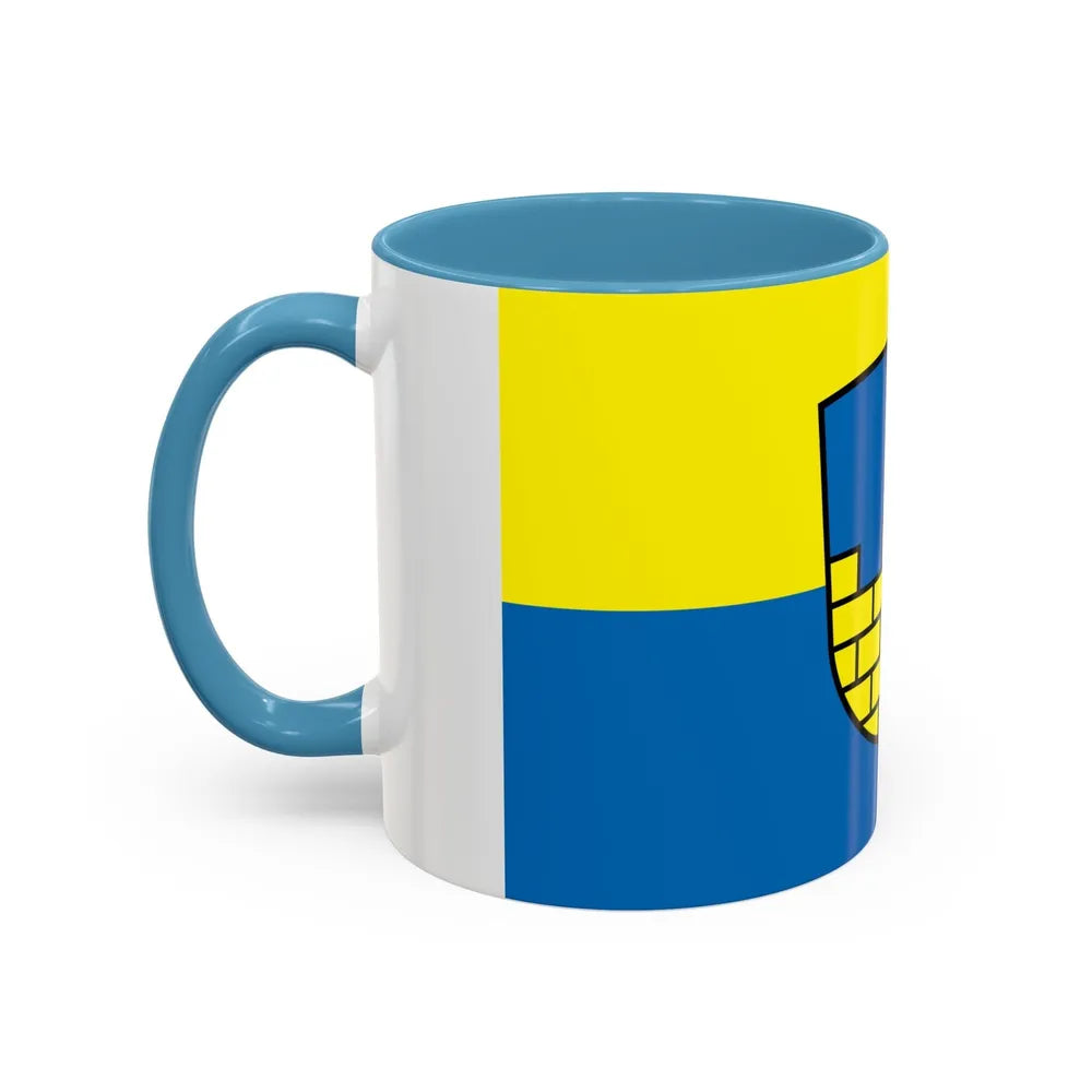 Flag of Bautzen Germany - Accent Coffee Mug-Go Mug Yourself