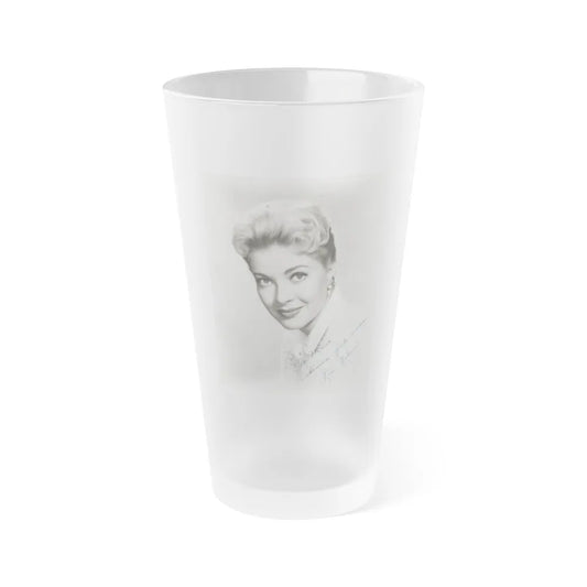 Lori Nelson #160 2 (Vintage Female Icon) Frosted Pint 16oz-16oz-Frosted-Go Mug Yourself