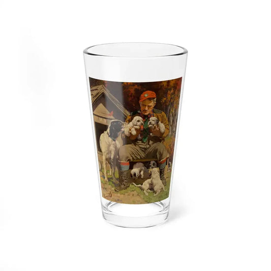 DB&M's Royal Bohemian Beer advertisement, circa 1940 - Pint Glass 16oz 16oz - Go Mug Yourself