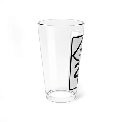 DC-210 (Washington D.C.) (Road Sign) Pint Glass 16oz - Go Mug Yourself