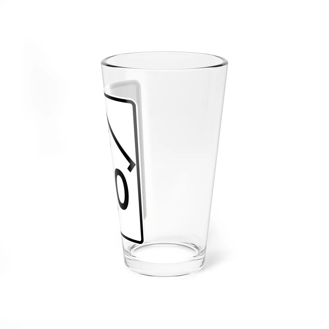 DC-210 (Washington D.C.) (Road Sign) Pint Glass 16oz - Go Mug Yourself