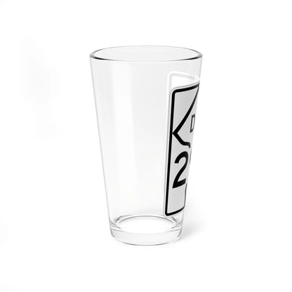 DC-295 (Washington D.C.) (Road Sign) Pint Glass 16oz - Go Mug Yourself
