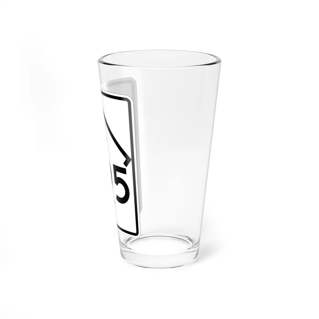 DC-295 (Washington D.C.) (Road Sign) Pint Glass 16oz - Go Mug Yourself