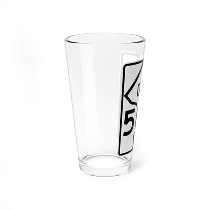 DC-500 (Washington D.C.) (Road Sign) Pint Glass 16oz - Go Mug Yourself