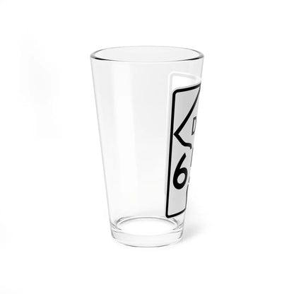 DC-650 (Washington D.C.) (Road Sign) Pint Glass 16oz - Go Mug Yourself