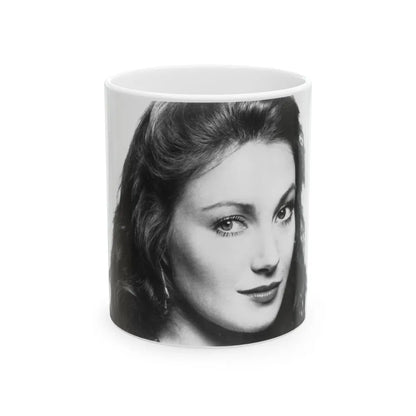 Jane Seymour #23 (Vintage Female Icon) White Coffee Mug-11oz-Go Mug Yourself