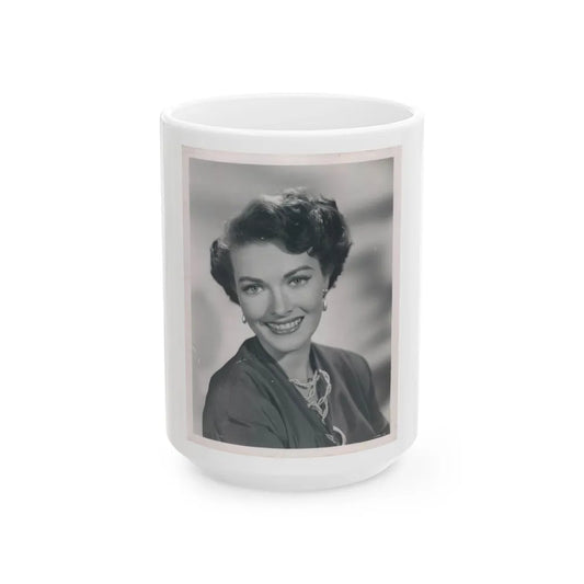 Paula Raymond #041 (Vintage Female Icon) White Coffee Mug-15oz-Go Mug Yourself