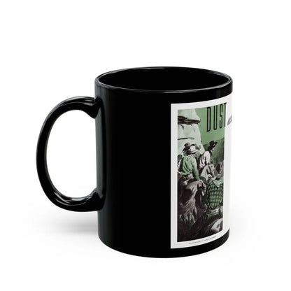 Dust Across The Range (1), The American Magazine, December 1937 - Black Coffee Mug-Go Mug Yourself