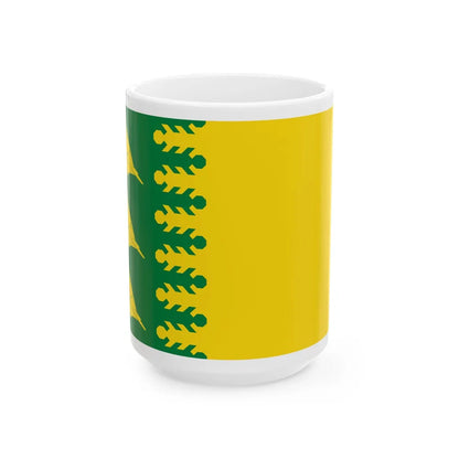 Flag of Finchfield UK - White Coffee Mug-15oz-Go Mug Yourself