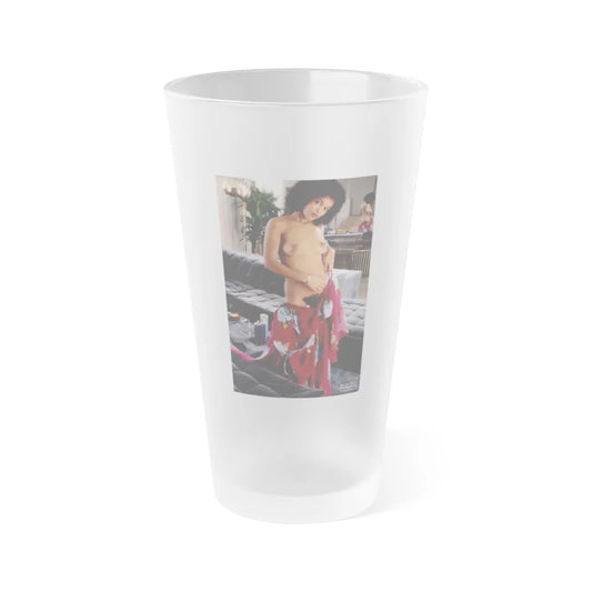 Ola Ray #76 (Vintage Female Icon) Frosted Pint 16oz-16oz-Frosted-Go Mug Yourself