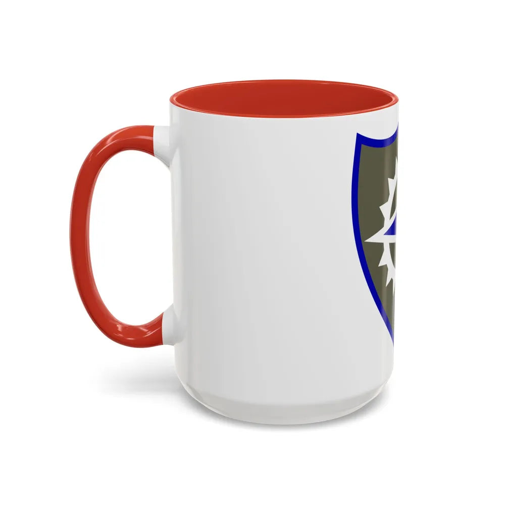 XVI Corps (U.S. Army) Accent Coffee Mug-Go Mug Yourself