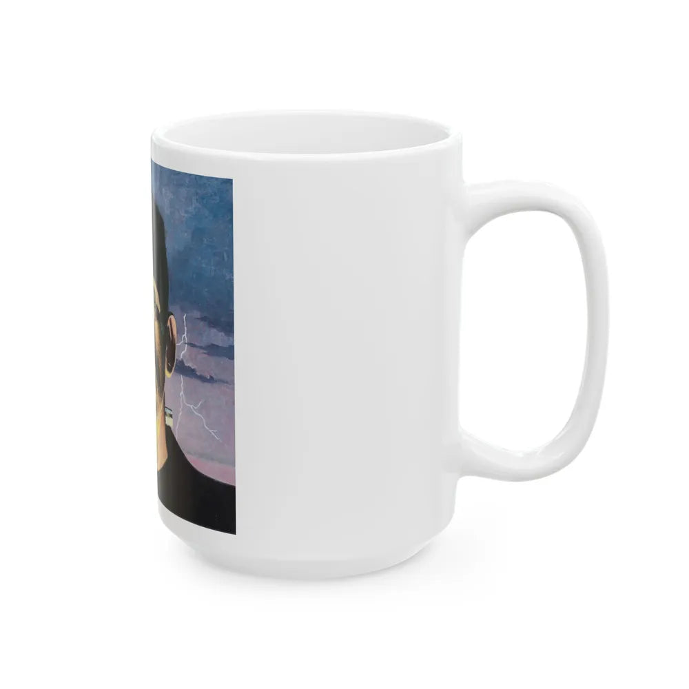 Frankenstein - White Coffee Mug-Go Mug Yourself