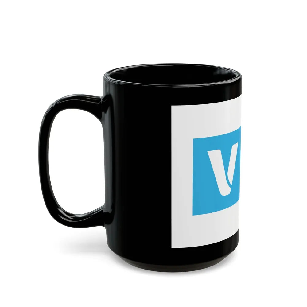 Flag of Vosges France - Black Coffee Mug-Go Mug Yourself