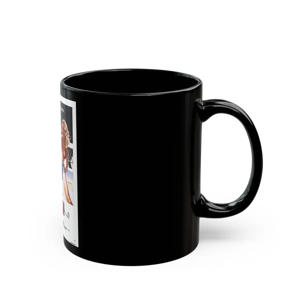 DYNAMITE WOMEN 1976 Movie Poster - Black Coffee Mug-Go Mug Yourself