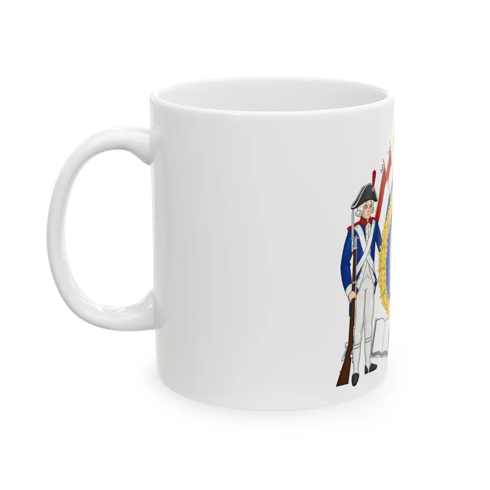 Coat of Arms of the First French Republic - White Coffee Mug-Go Mug Yourself