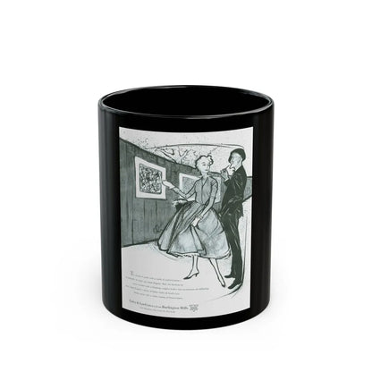 Galey & Lord, 1954 - Black Coffee Mug-11oz-Go Mug Yourself