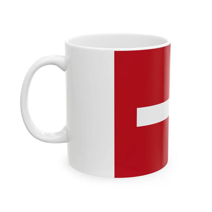 Flag of Republic of Noli Italy - White Coffee Mug-Go Mug Yourself