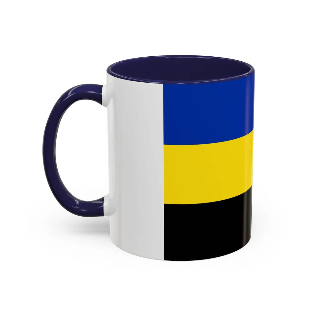 Flag of Gelderland Netherlands - Accent Coffee Mug-Go Mug Yourself