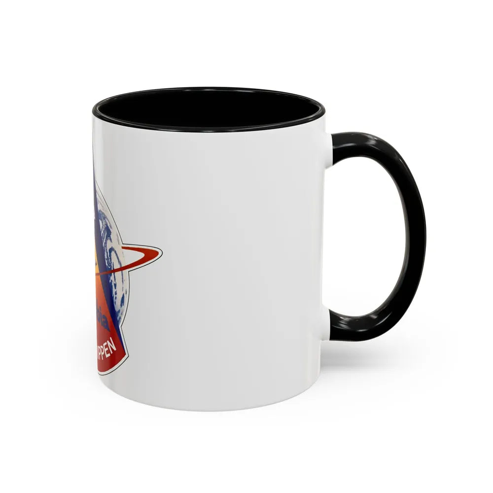 STS 1 (NASA) Accent Coffee Mug-Go Mug Yourself