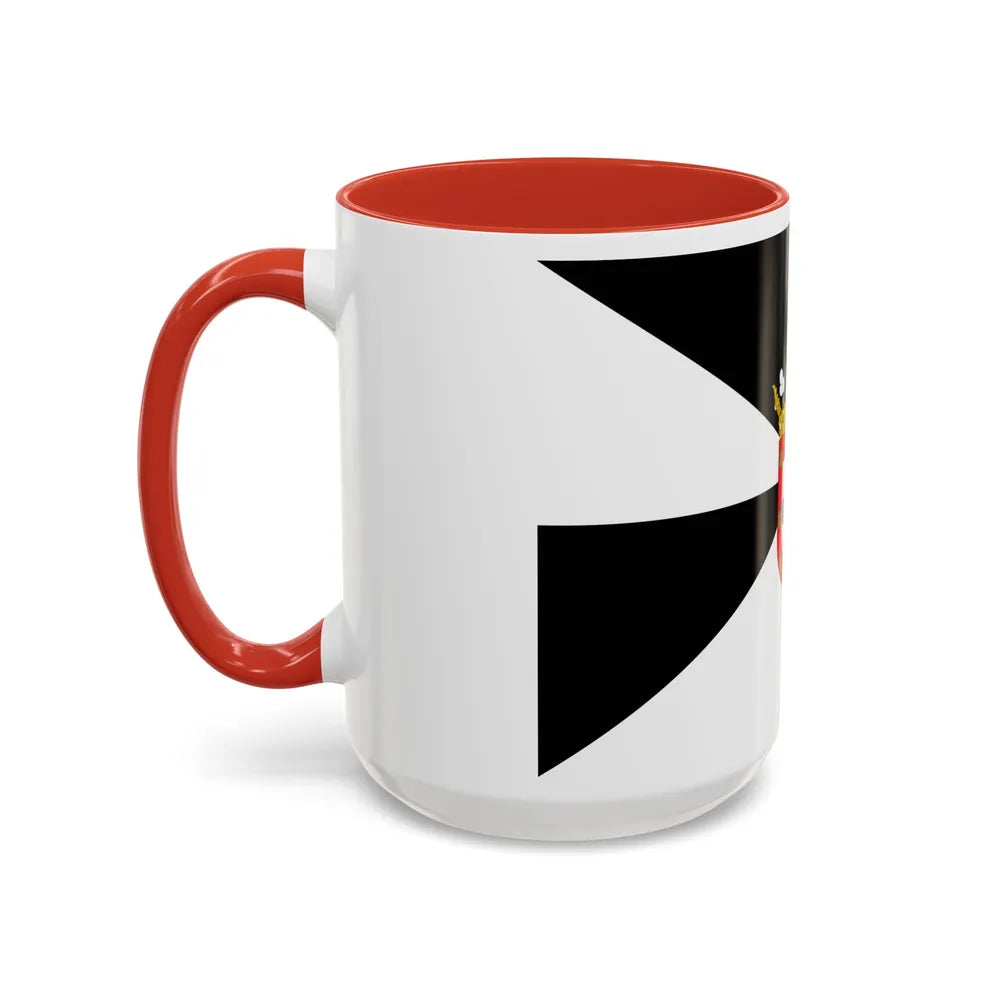 Flag of Ceuta Spain - Accent Coffee Mug-Go Mug Yourself