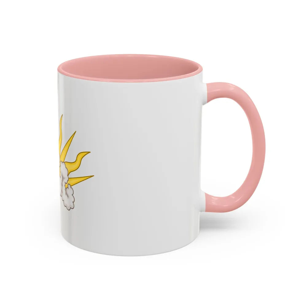 Sunburst Badge - Accent Coffee Mug-Go Mug Yourself