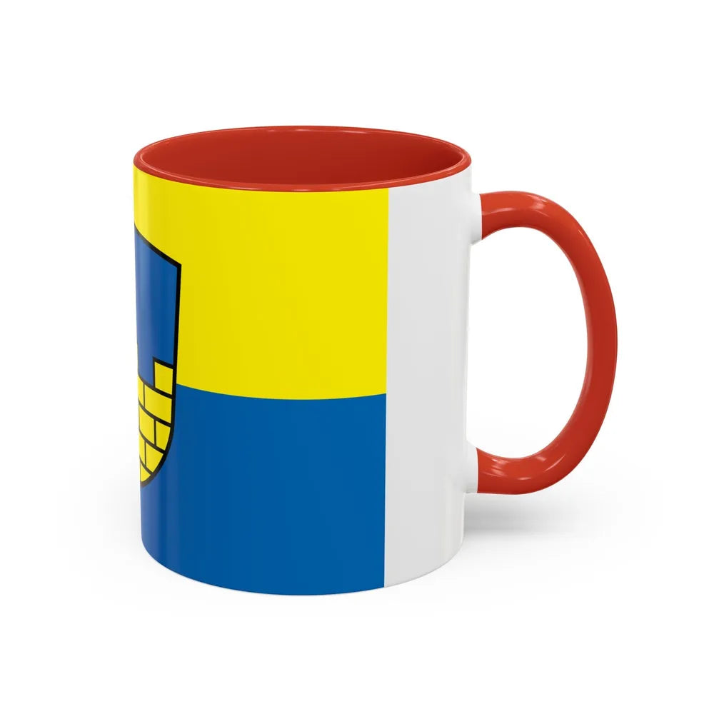 Flag of Bautzen Germany - Accent Coffee Mug-Go Mug Yourself