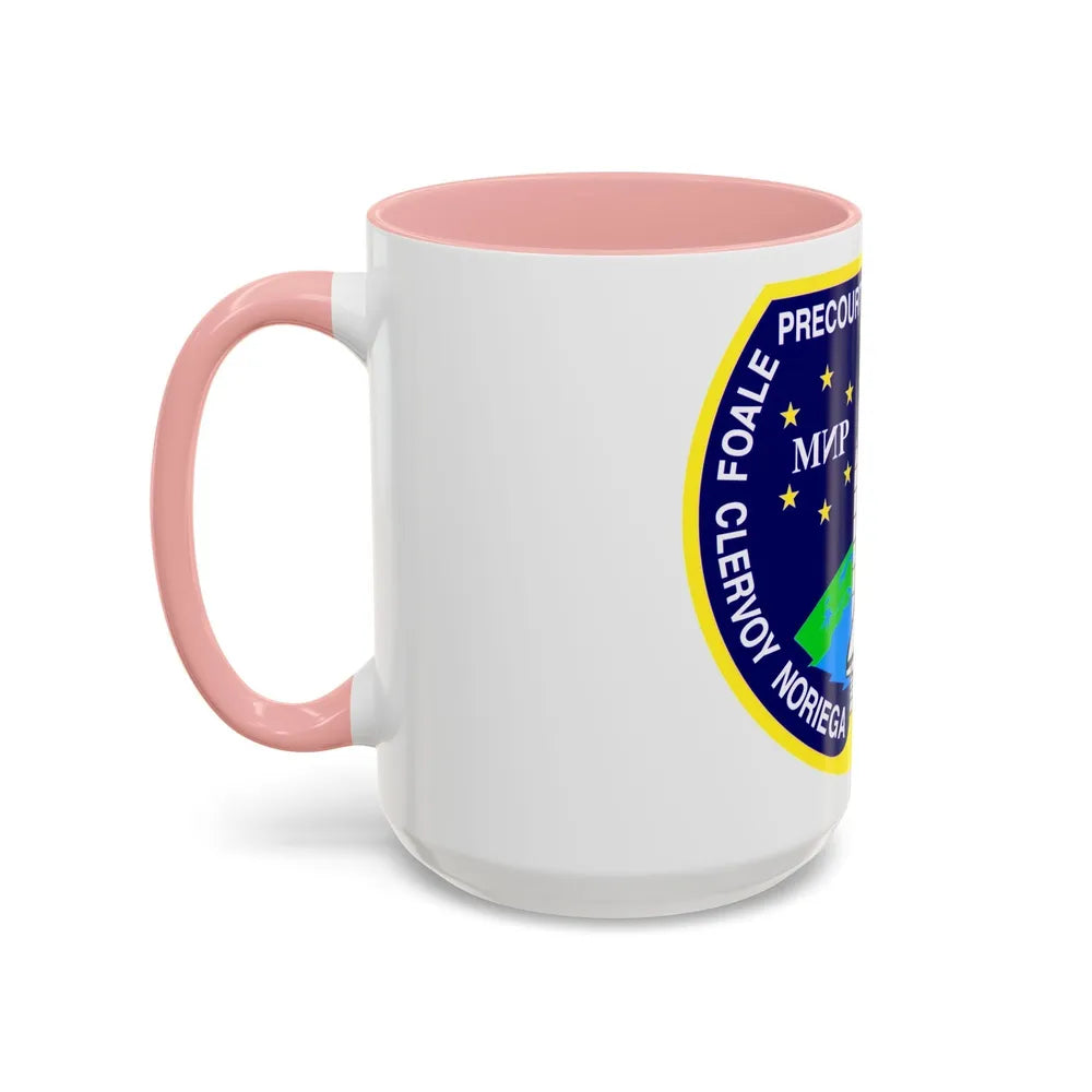 STS 84 (NASA) Accent Coffee Mug-Go Mug Yourself