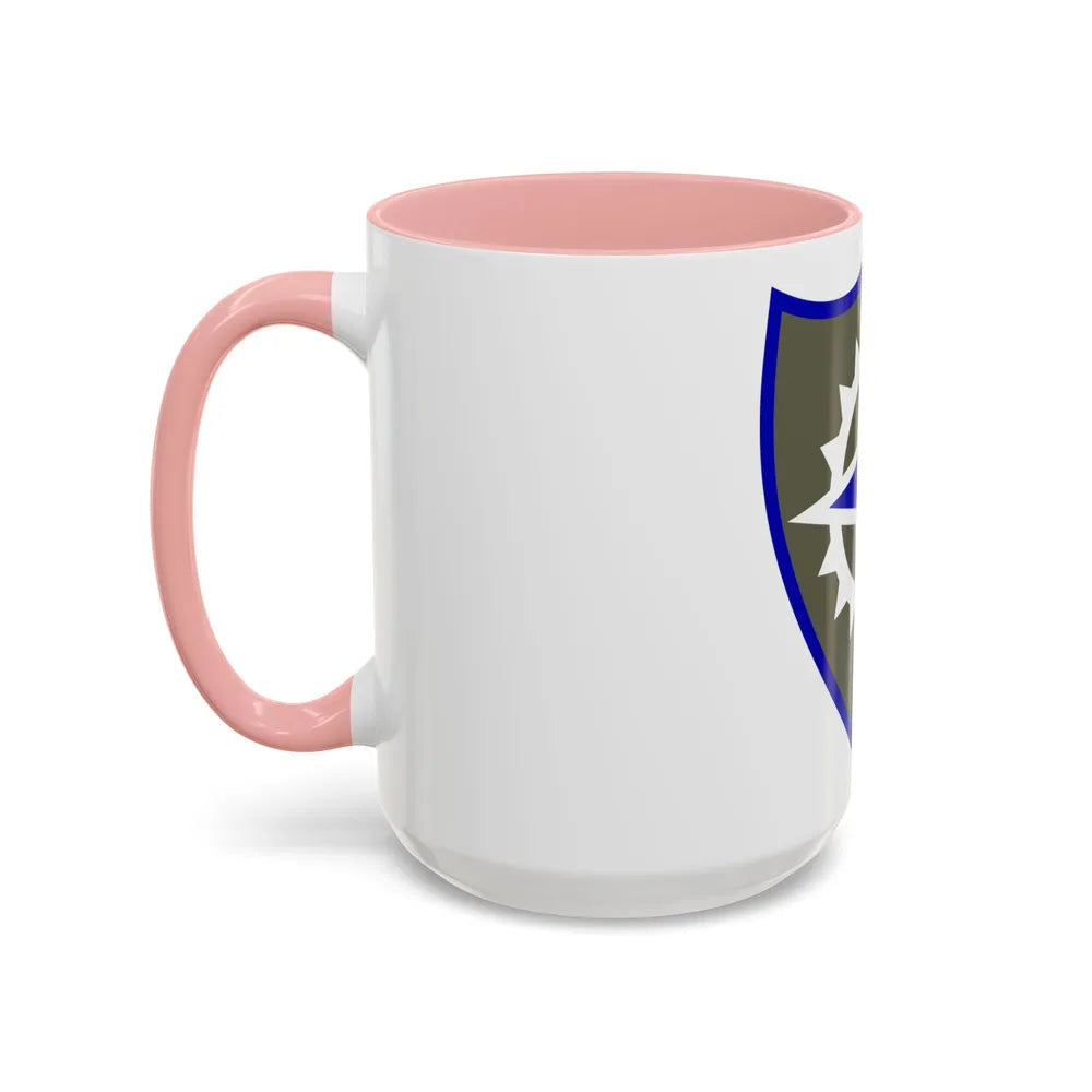 XVI Corps (U.S. Army) Accent Coffee Mug-Go Mug Yourself