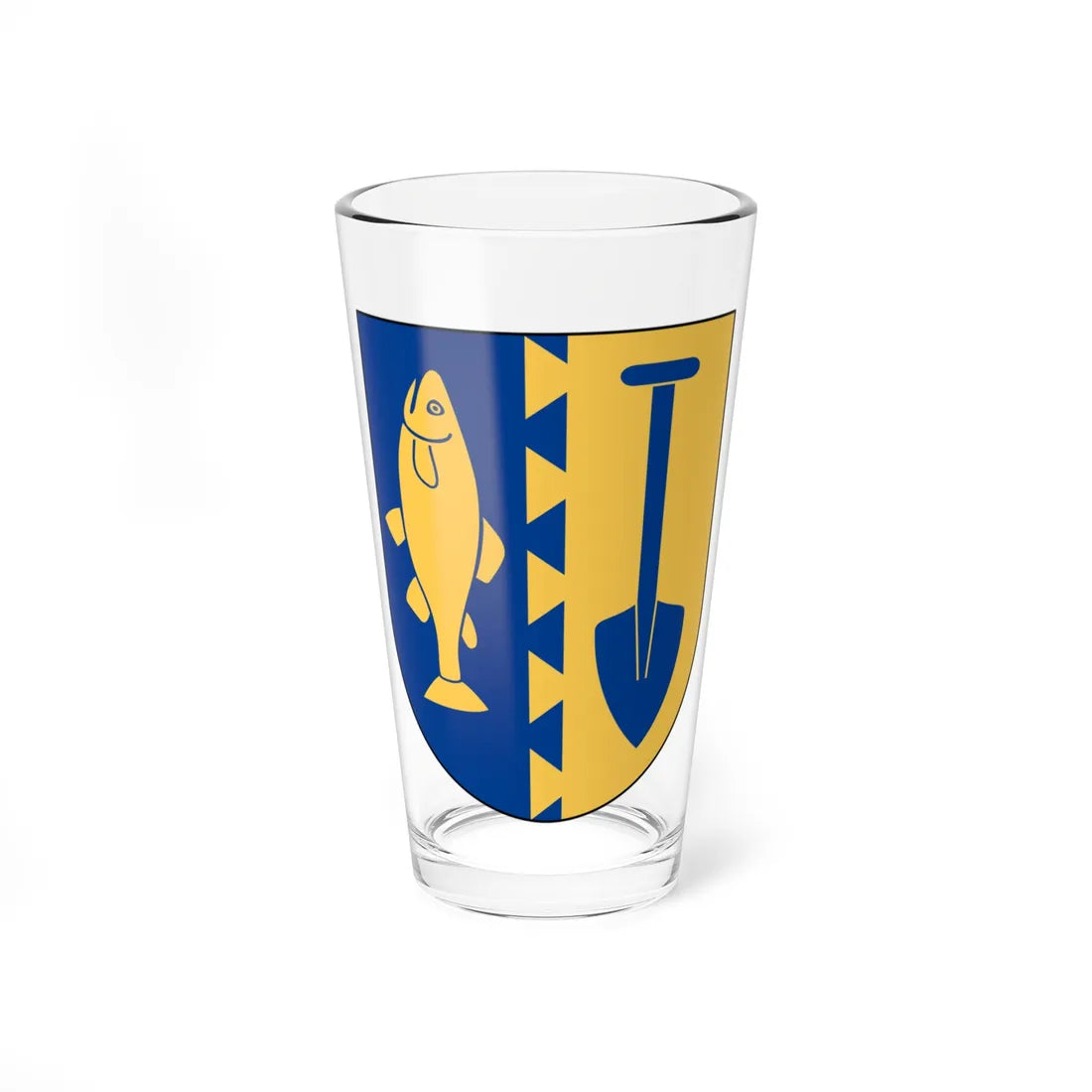 Döderhult vapen (Sweden) (Coat of Arms) Pint Glass 16oz 16oz - Go Mug Yourself