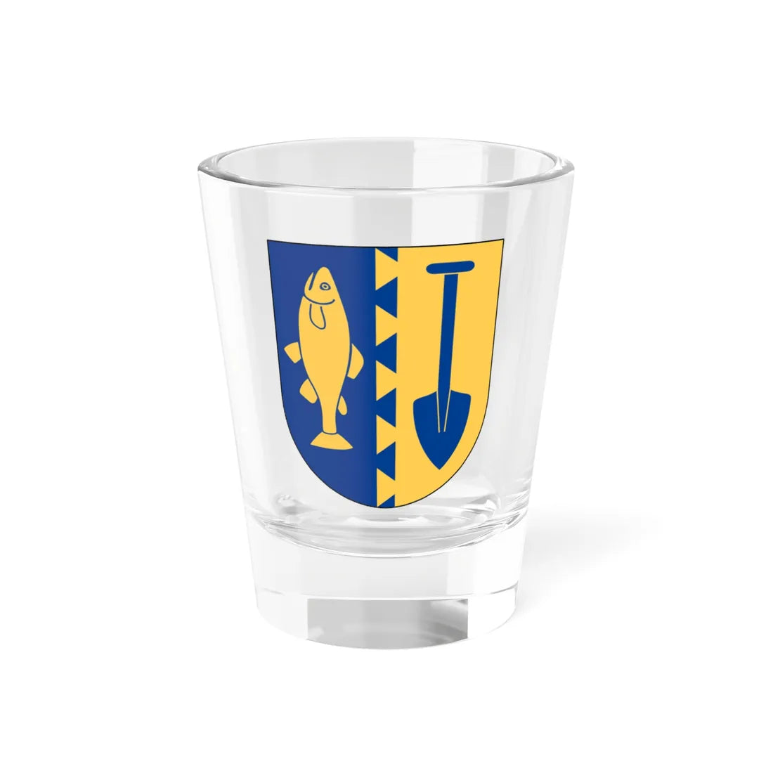 Döderhult vapen (Sweden) (Coat of Arms) Shot Glass 1.5oz 1.5oz - Go Mug Yourself