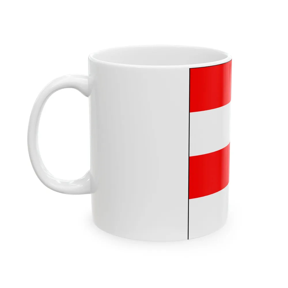 Flag of Zofingen Switzerland - White Coffee Mug-Go Mug Yourself