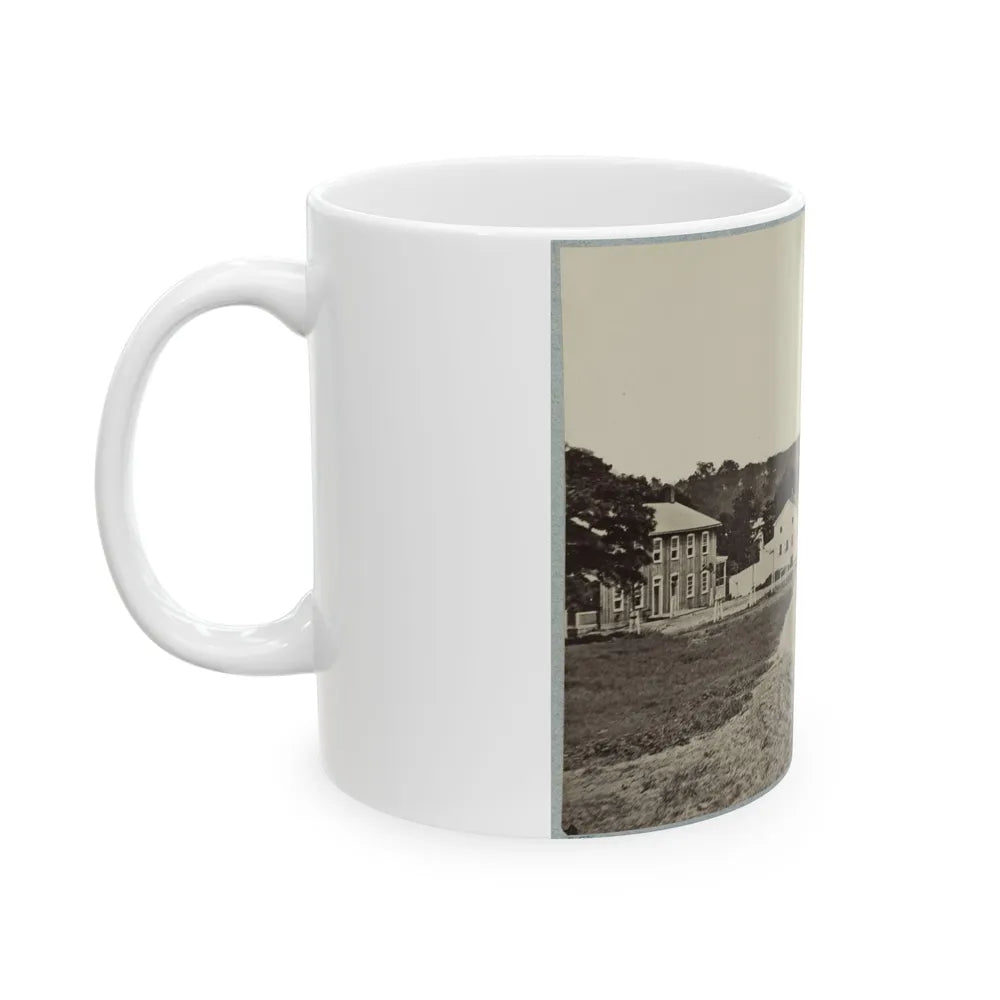 Artillery Depot, (Camp Barry) Near Washington, D.C. (U.S. Civil War) White Coffee Mug-Go Mug Yourself