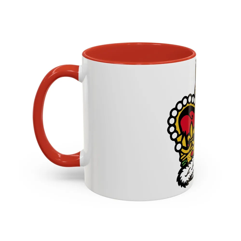 Canadian Crown - Accent Coffee Mug-Go Mug Yourself