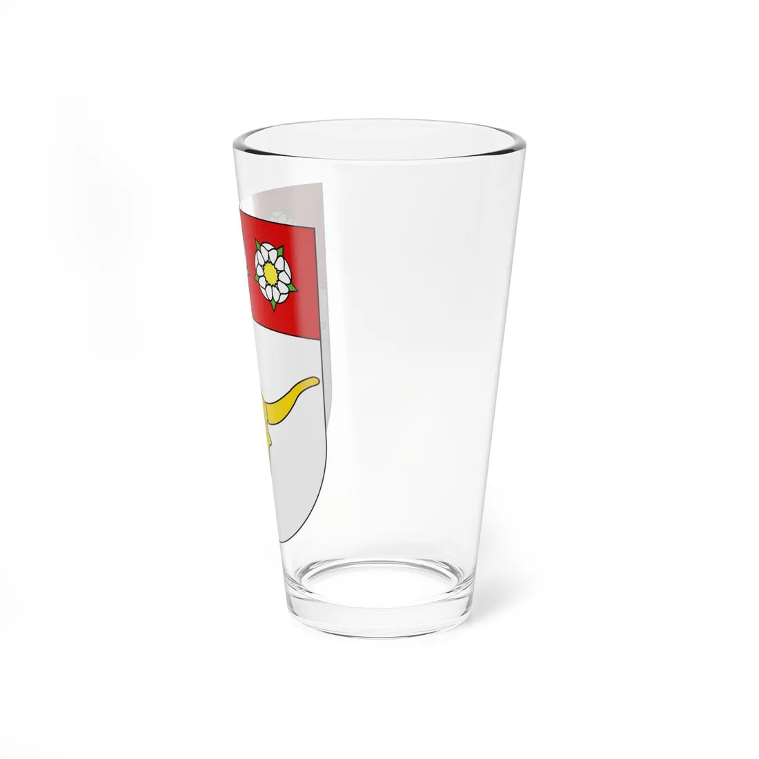 Düdingen-coat of arms (Switzerland) (Coat of Arms) Pint Glass 16oz - Go Mug Yourself