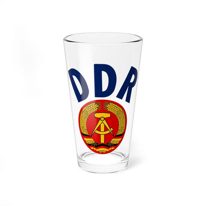DDR National Sport Team (Coat of Arms) Pint Glass 16oz 16oz - Go Mug Yourself