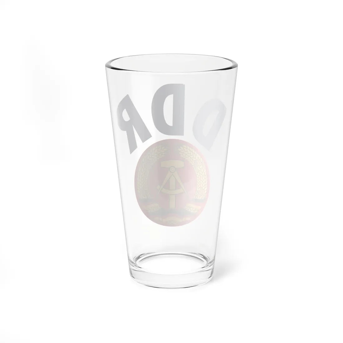 DDR National Sport Team (Coat of Arms) Pint Glass 16oz - Go Mug Yourself