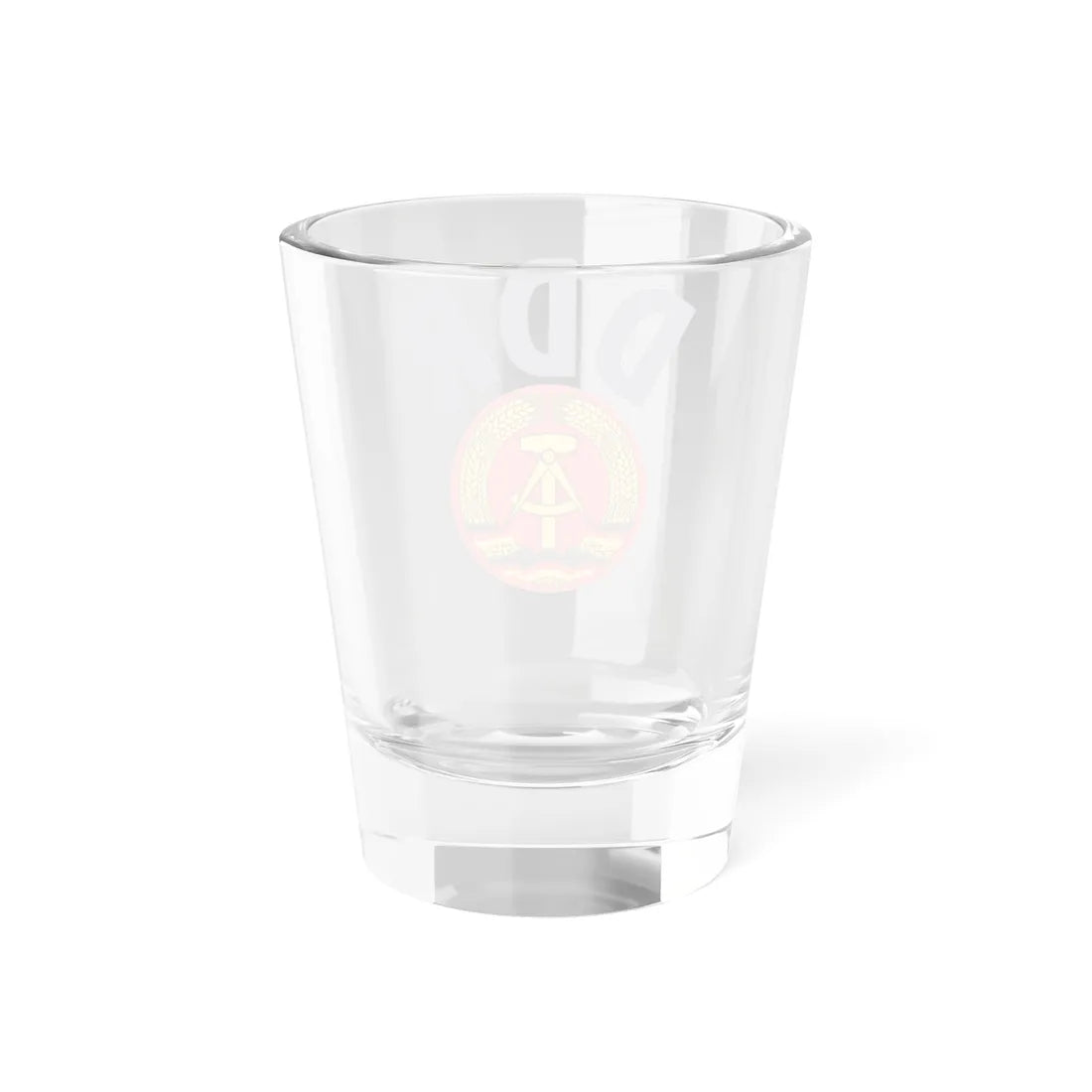DDR National Sport Team (Coat of Arms) Shot Glass 1.5oz - Go Mug Yourself