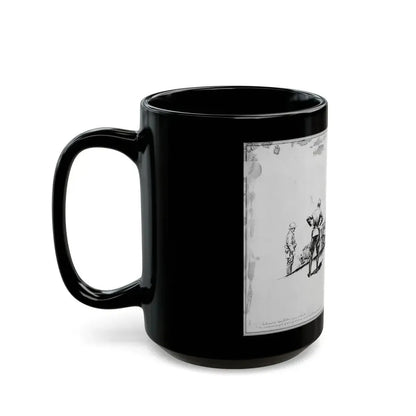 De Alton Valentine Illustration - Black Coffee Mug - Go Mug Yourself