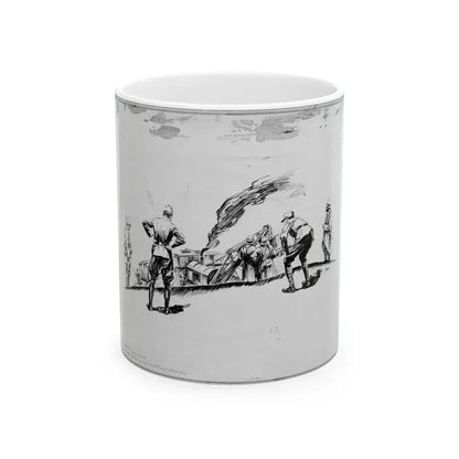 De Alton Valentine Illustration - White Coffee Mug 11oz - Go Mug Yourself