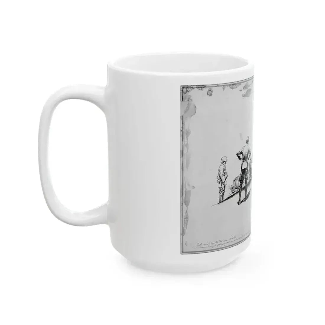 De Alton Valentine Illustration - White Coffee Mug - Go Mug Yourself