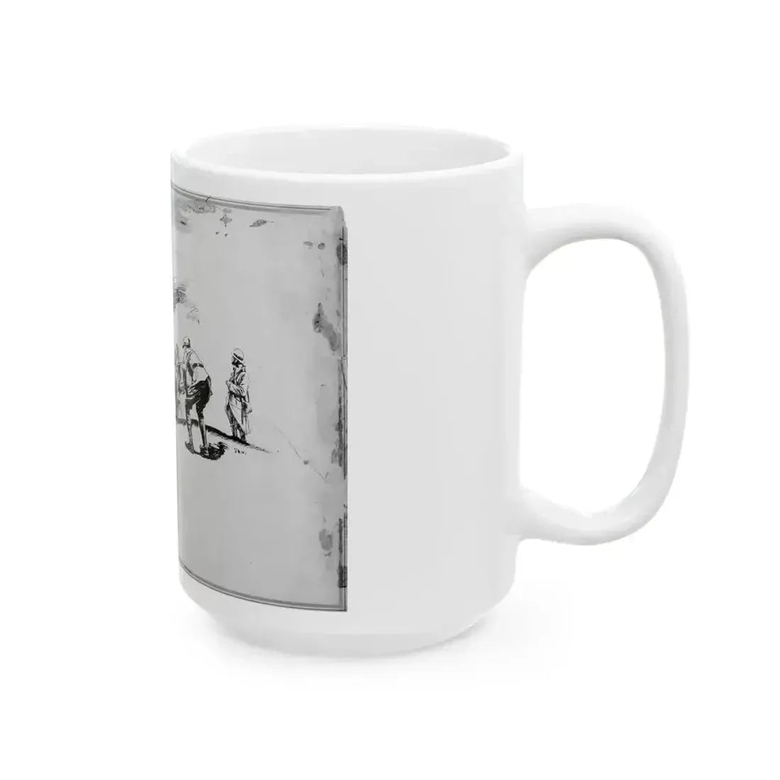 De Alton Valentine Illustration - White Coffee Mug - Go Mug Yourself