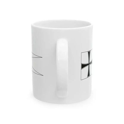 DE Commissioning pennant 1935 (Germany) White Coffee Mug - Go Mug Yourself