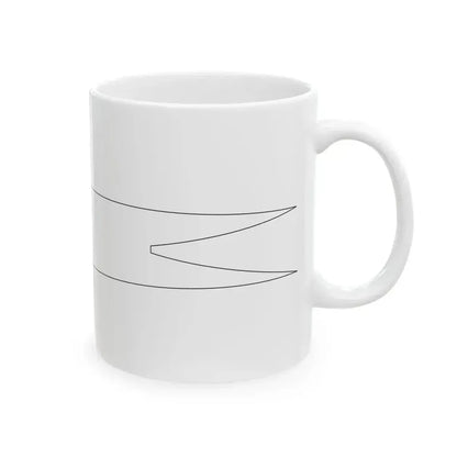 DE Commissioning pennant 1935 (Germany) White Coffee Mug - Go Mug Yourself