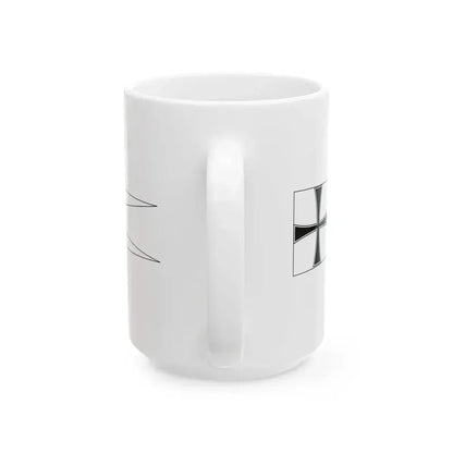 DE Commissioning pennant 1935 (Germany) White Coffee Mug - Go Mug Yourself