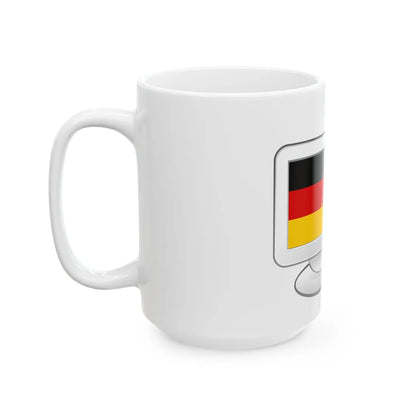 De Computer (Germany) White Coffee Mug - Go Mug Yourself