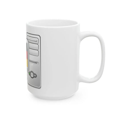 De Computer (Germany) White Coffee Mug - Go Mug Yourself