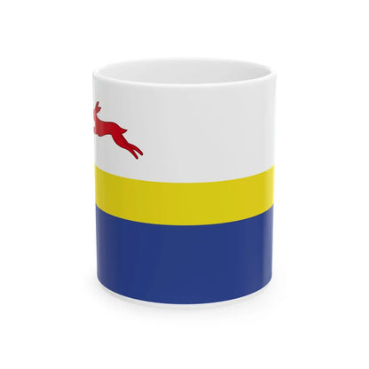 De Friese Meren vlag (Netherlands) White Coffee Mug 11oz - Go Mug Yourself