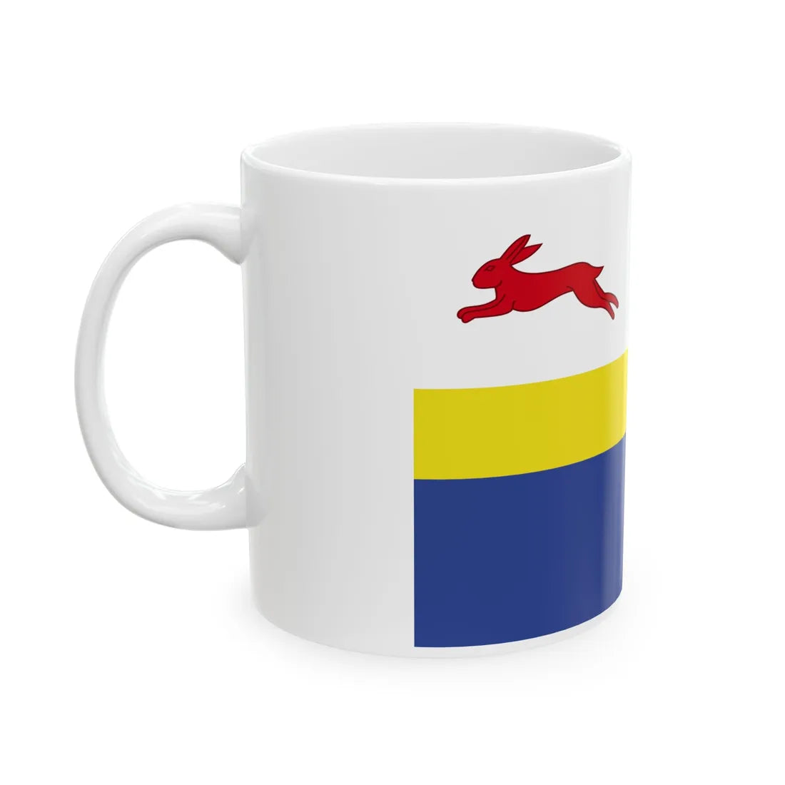 De Friese Meren vlag (Netherlands) White Coffee Mug - Go Mug Yourself