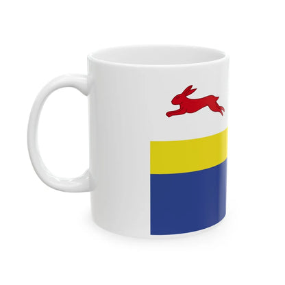 De Friese Meren vlag (Netherlands) White Coffee Mug - Go Mug Yourself