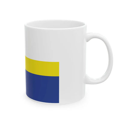 De Friese Meren vlag (Netherlands) White Coffee Mug - Go Mug Yourself
